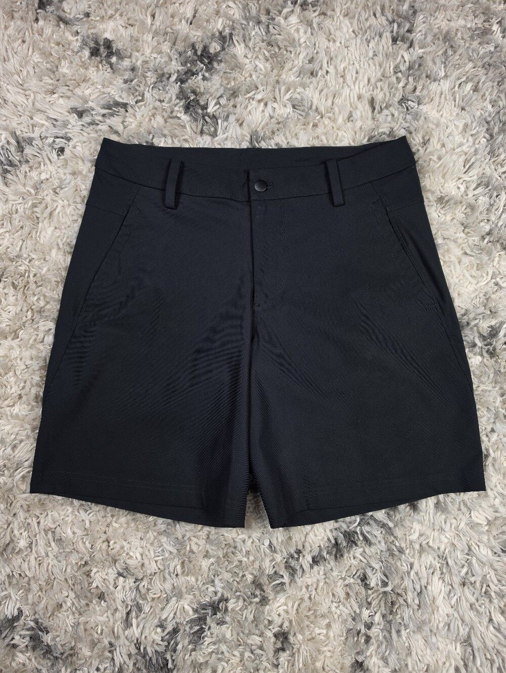 Lululemon Commission Shorts 8" Classic Fit Warpstreme Mens Size 34 Preppy City